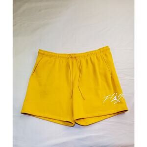 Nike Size 3XL Air Jordan Jumpman Flight Fleece Shorts YELLOW FN4535-752 Ca8